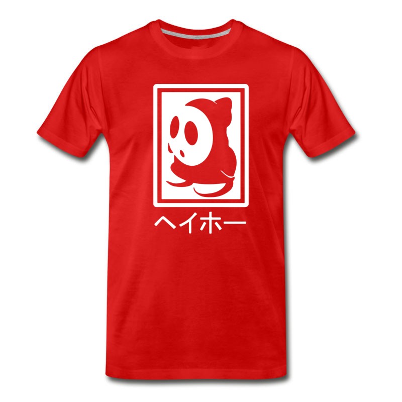 Men's Shy Guy Style Mario Bros T-Shirt