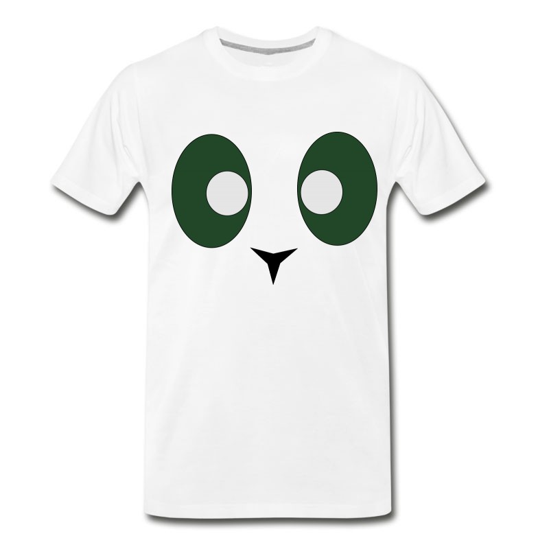 Men's Simple Panda Design T-Shirt