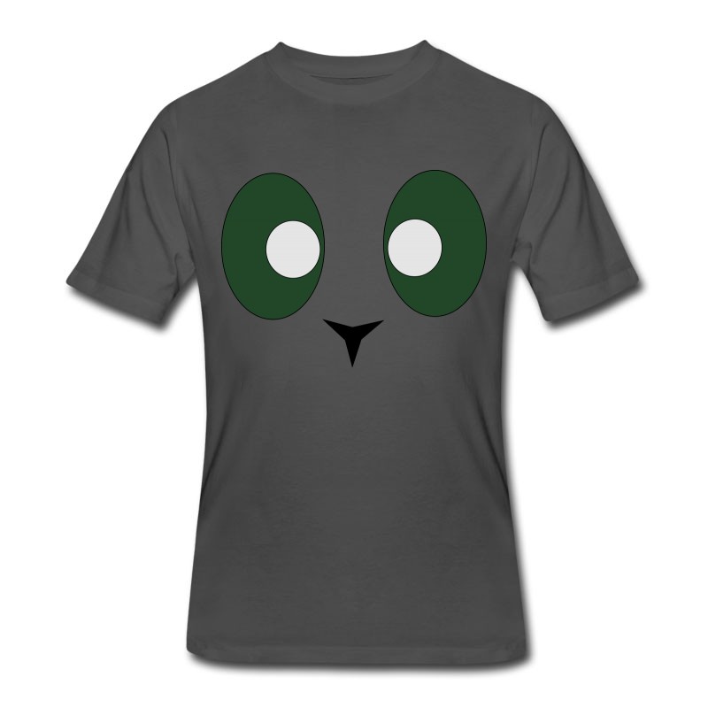 Men's Simple Panda Design T-Shirt