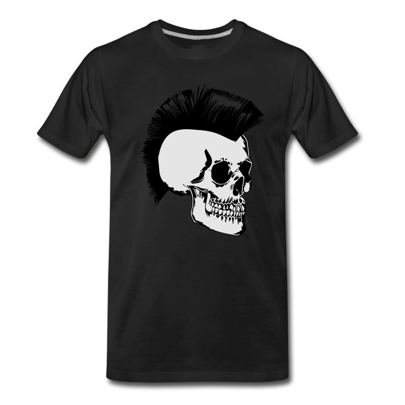 Men's Skull Punk T-Shirt