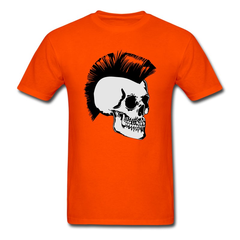 Men's Skull Punk T-Shirt