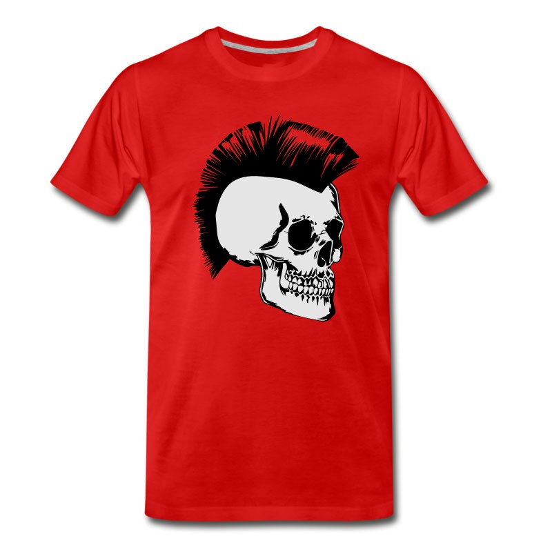 Men's Skull Punk T-Shirt