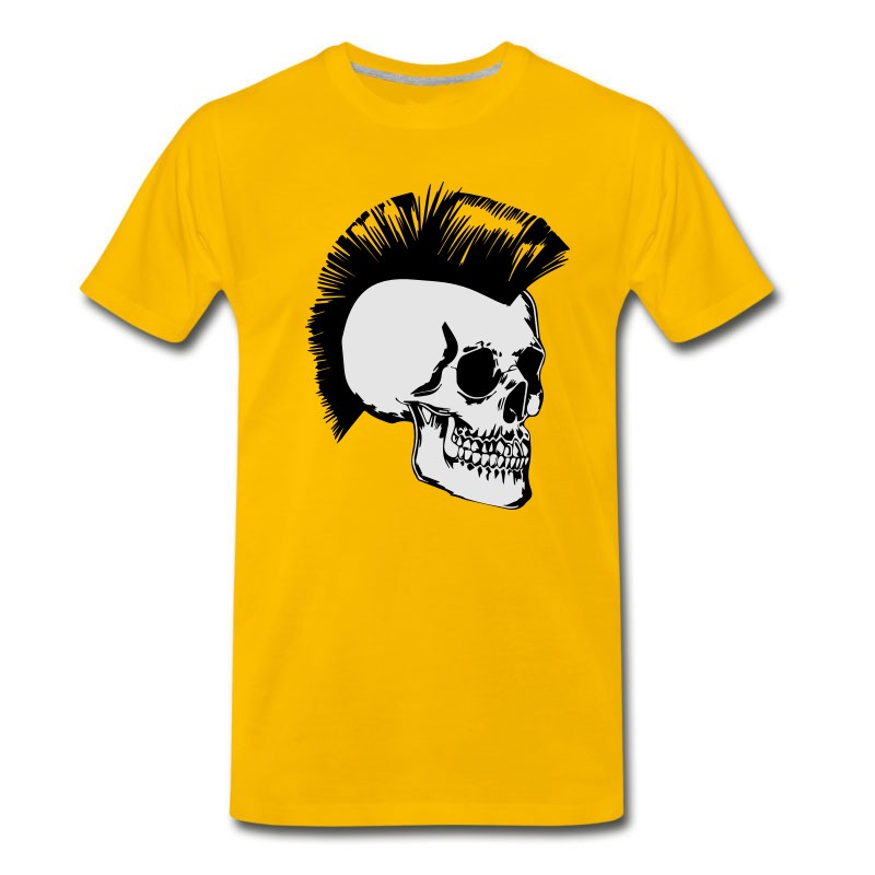 Men's Skull Punk T-Shirt