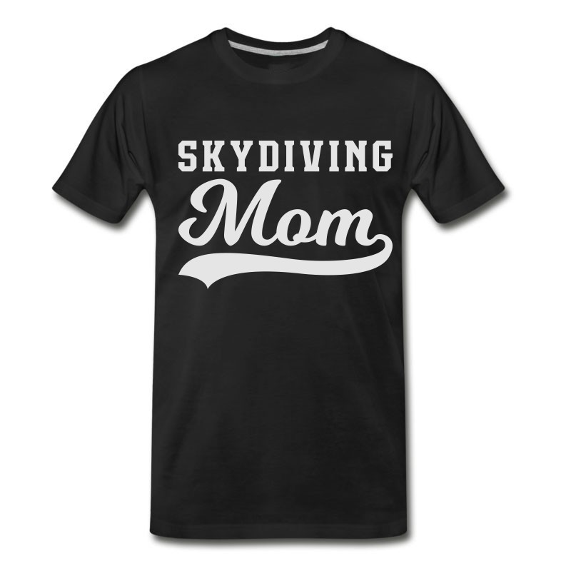 Men's Skydiving Mom T-Shirt