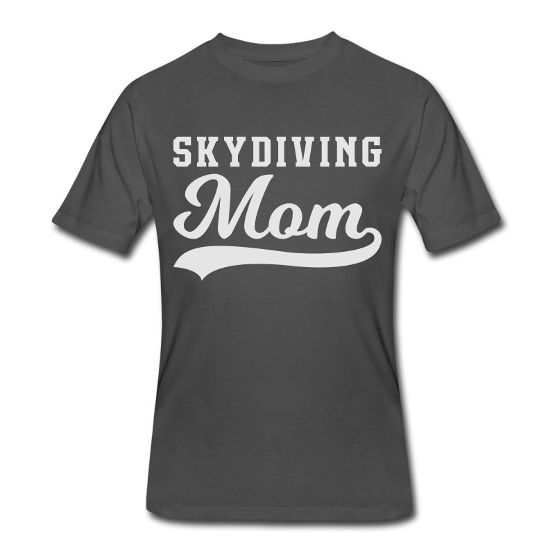 Men's Skydiving Mom T-Shirt