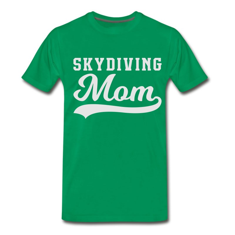 Men's Skydiving Mom T-Shirt