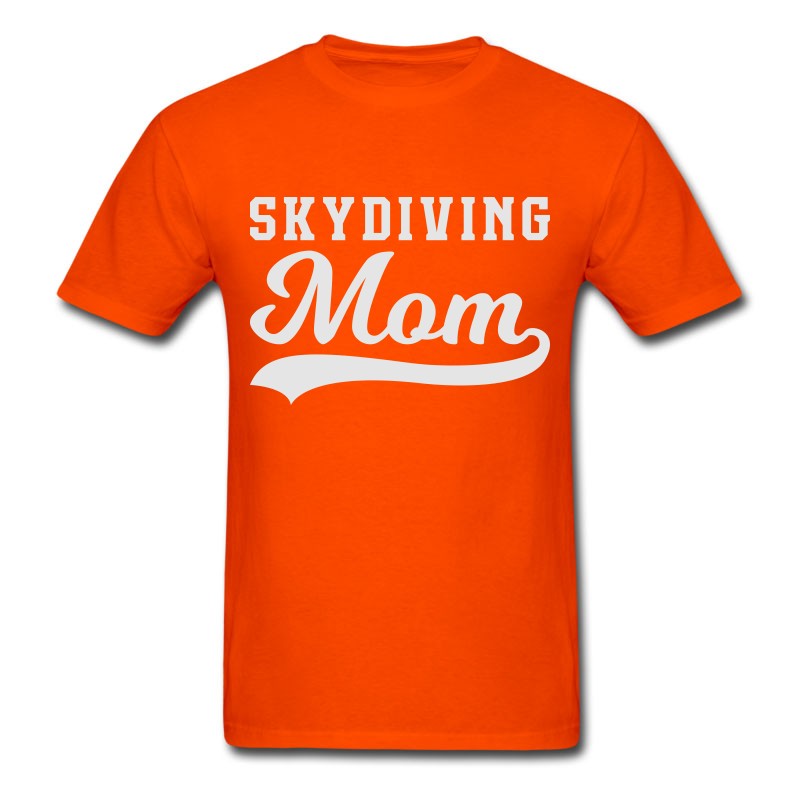 Men's Skydiving Mom T-Shirt