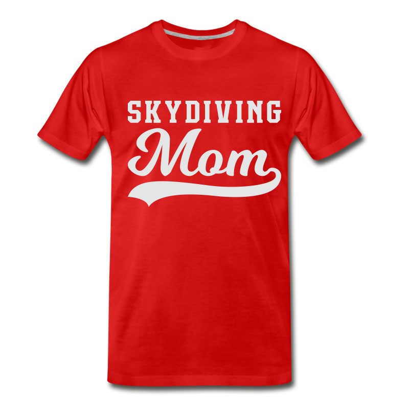 Men's Skydiving Mom T-Shirt