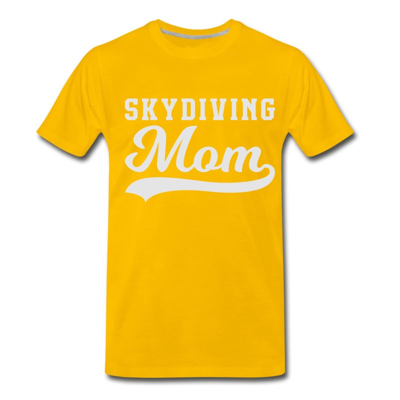 Men's Skydiving Mom T-Shirt