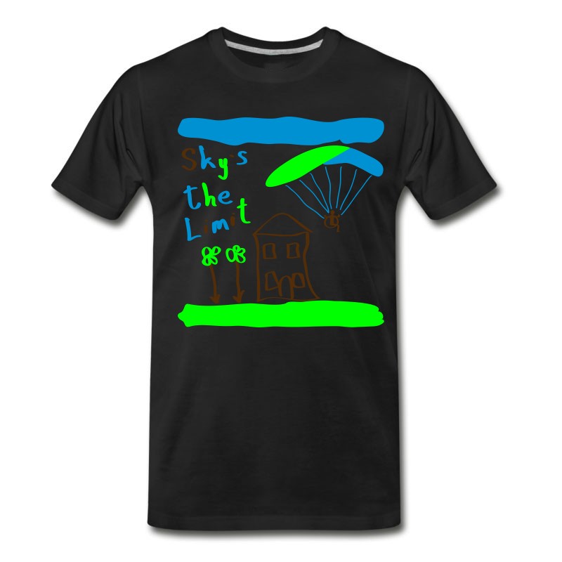 Men's Sky`s The Limit Baby T-Shirt