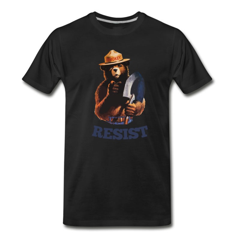 Men's Smokey Says Resist Shirt T-Shirt