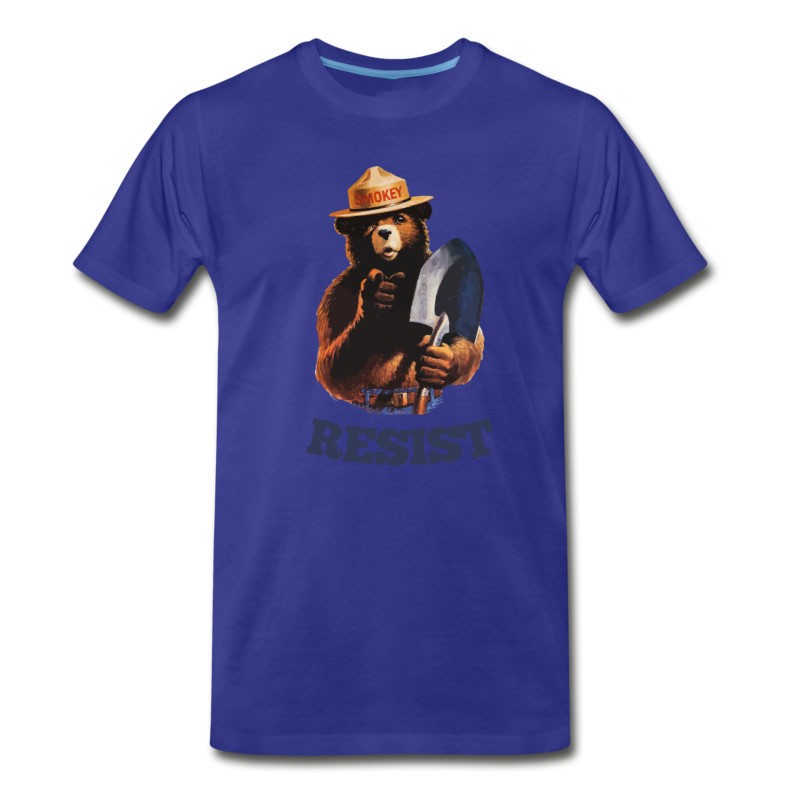 Men's Smokey Says Resist Shirt T-Shirt