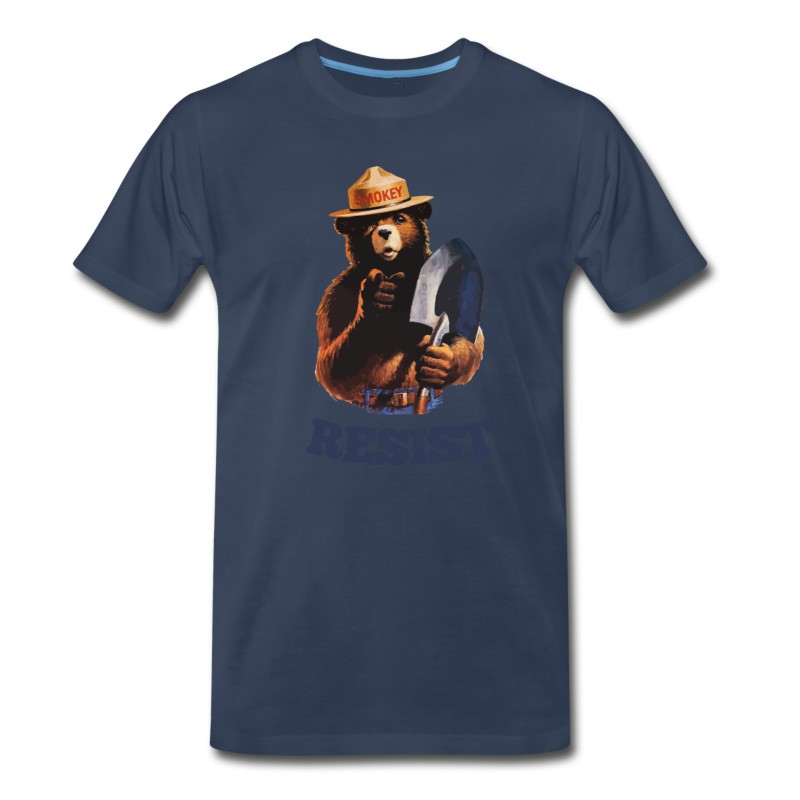 Men's Smokey Says Resist Shirt T-Shirt