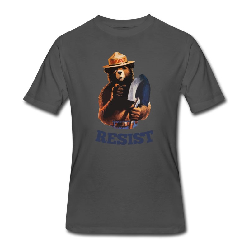 Men's Smokey Says Resist Shirt T-Shirt