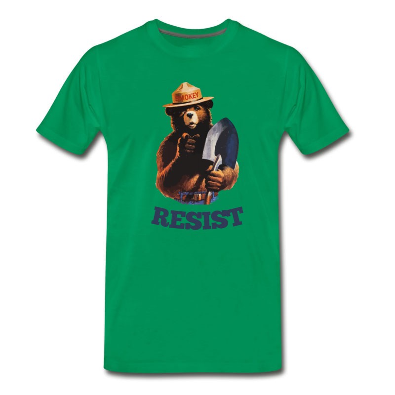 Men's Smokey Says Resist Shirt T-Shirt