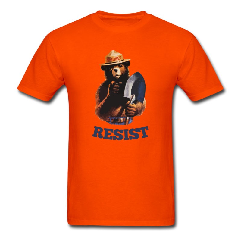 Men's Smokey Says Resist Shirt T-Shirt