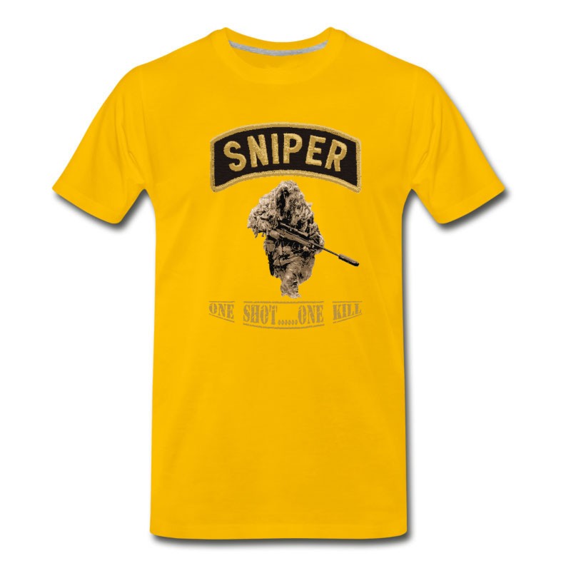 Men's Sniper - One Shot One Kill T-Shirt