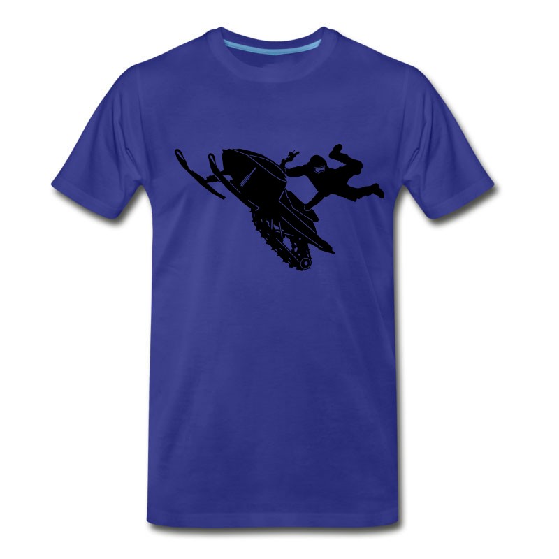 Men's Snowmobil Jump T-Shirt