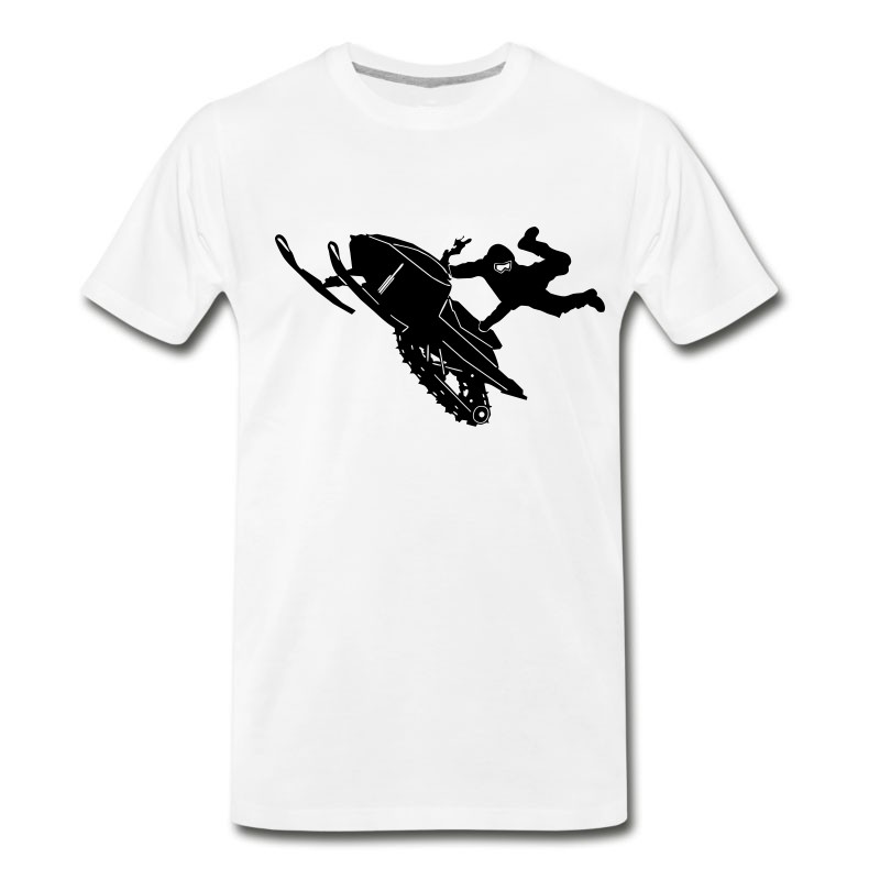 Men's Snowmobil Jump T-Shirt