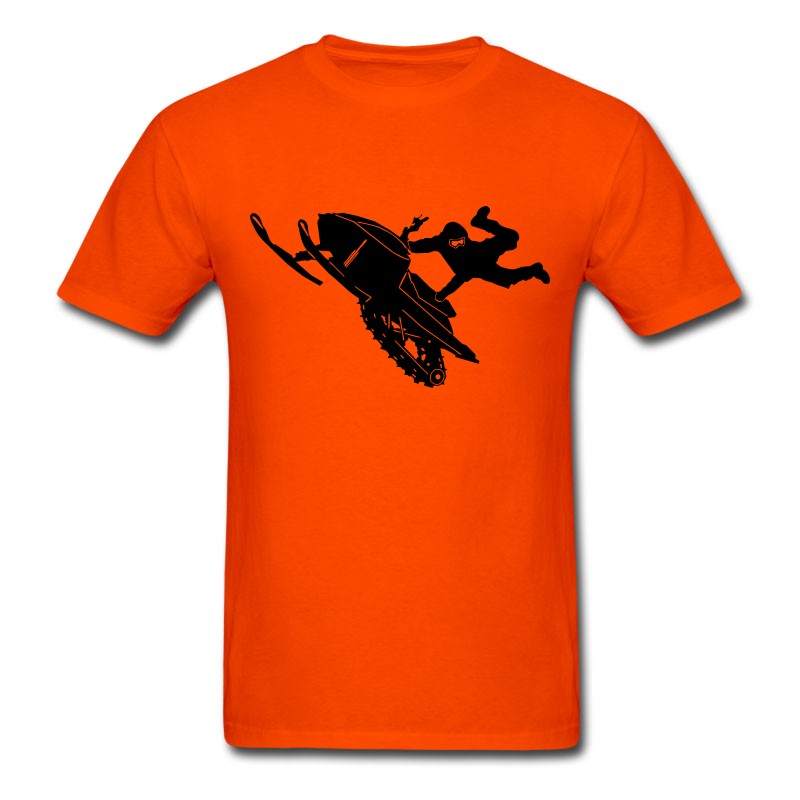 Men's Snowmobil Jump T-Shirt