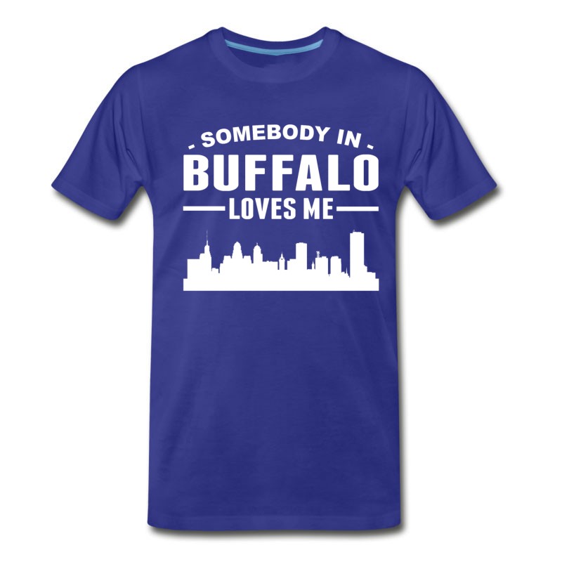 Men's Somebody In Buffalo Loves Me T-Shirt