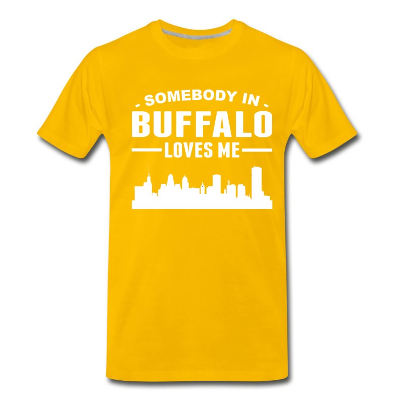 Men's Somebody In Buffalo Loves Me T-Shirt