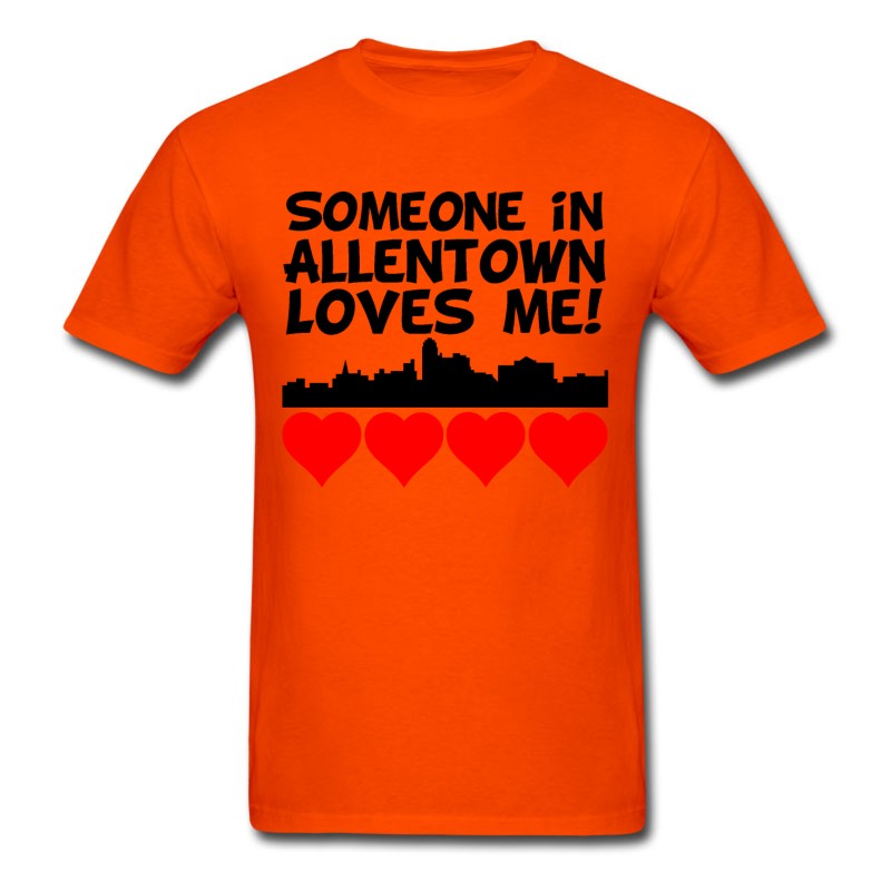 Men's Someone In Allentown Pennsylvania Loves Me T-Shirt