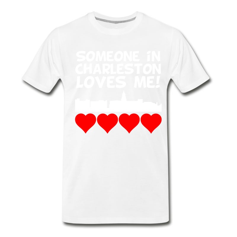 Men's Someone In Charleston South Carolina Loves Me T-Shirt