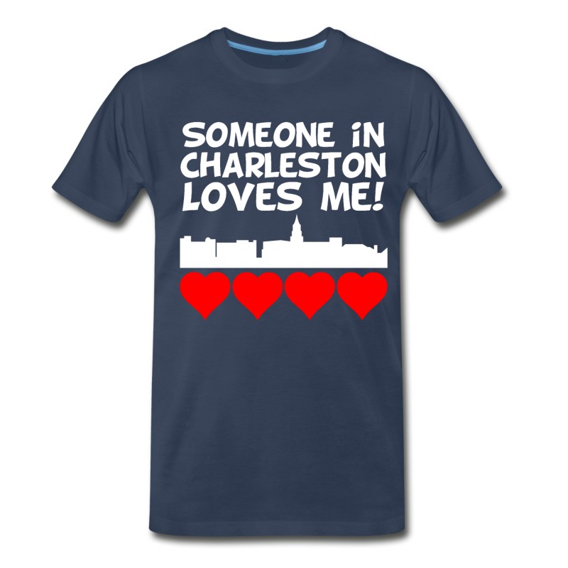 Men's Someone In Charleston South Carolina Loves Me T-Shirt