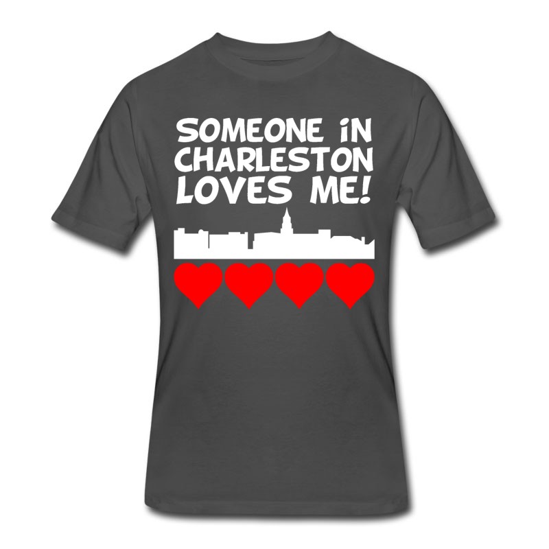 Men's Someone In Charleston South Carolina Loves Me T-Shirt