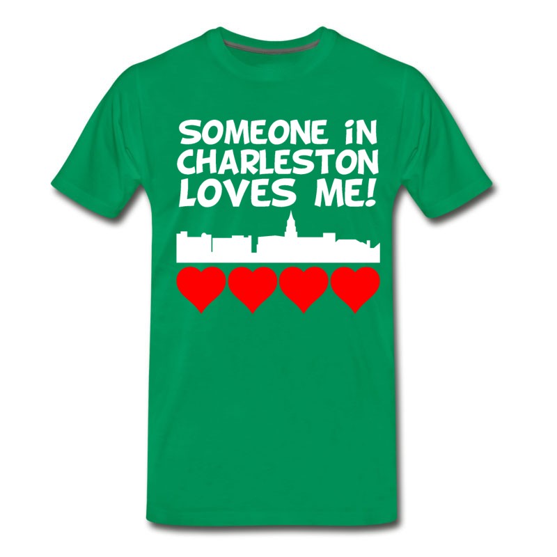 Men's Someone In Charleston South Carolina Loves Me T-Shirt