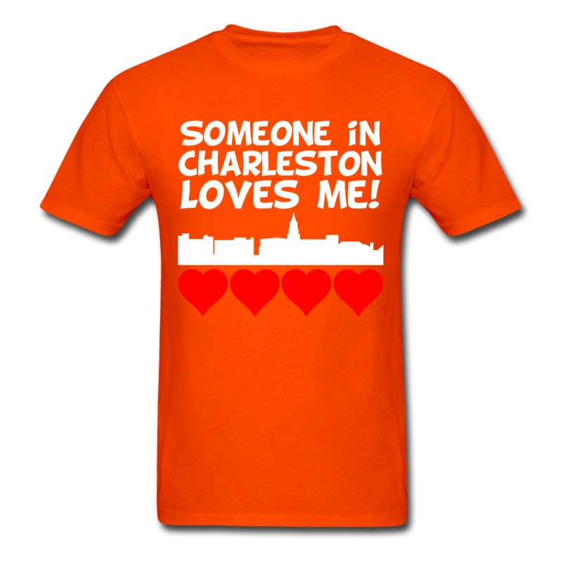 Men's Someone In Charleston South Carolina Loves Me T-Shirt