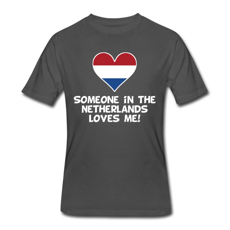 Men's Someone In The Netherlands Loves Me T-Shirt