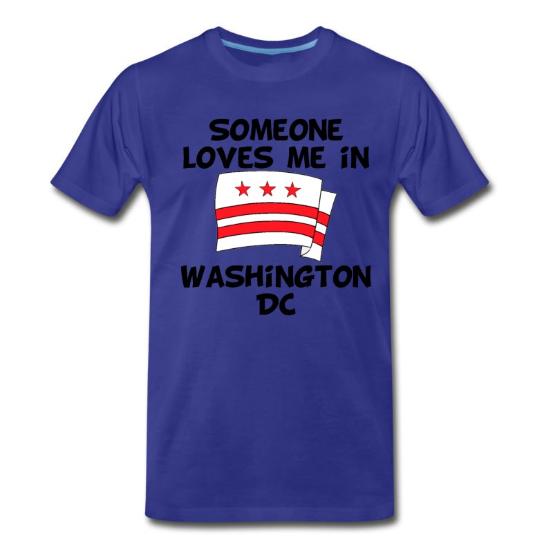 Men's Someone In Washington DC Loves Me T-Shirt