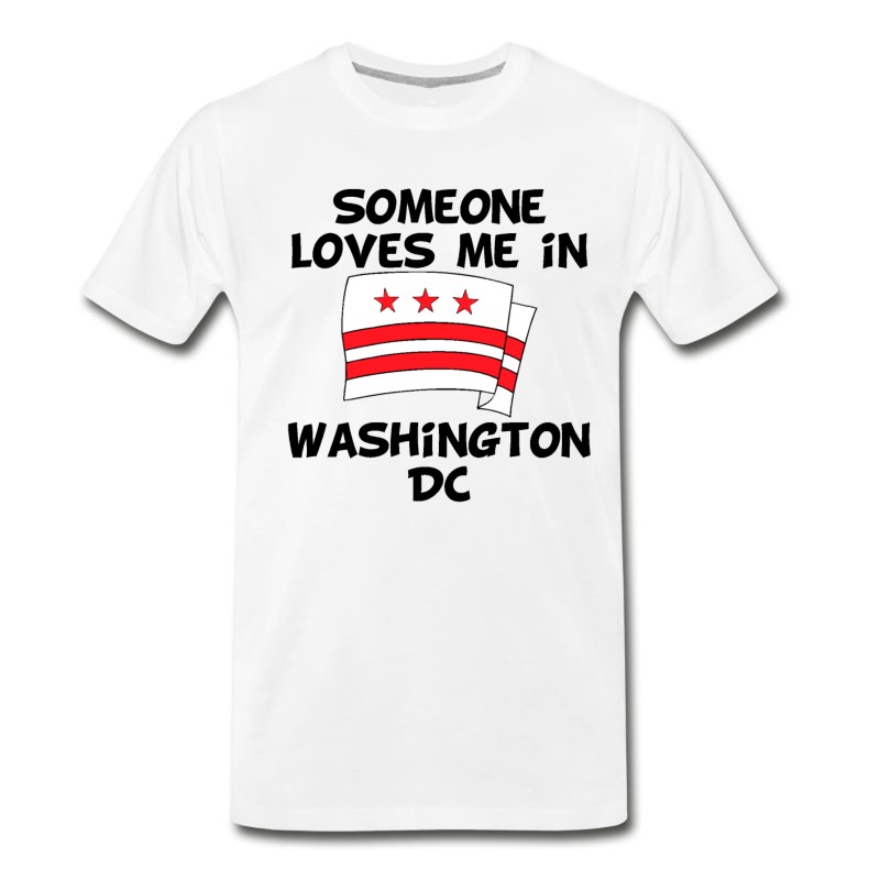 Men's Someone In Washington DC Loves Me T-Shirt