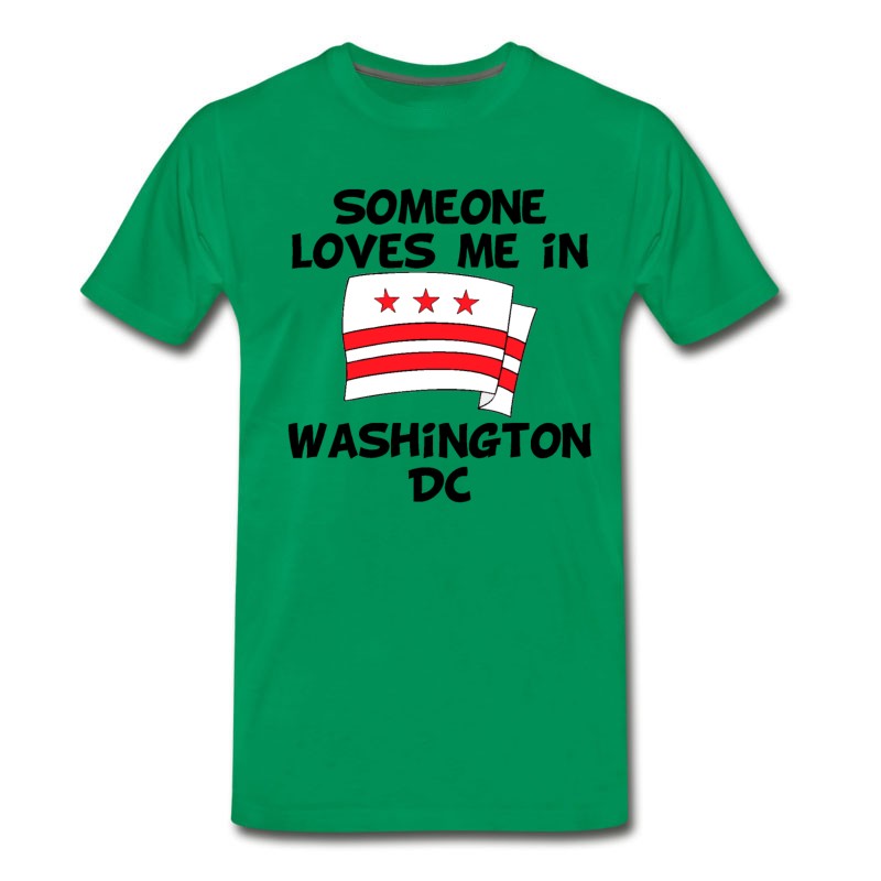 Men's Someone In Washington DC Loves Me T-Shirt