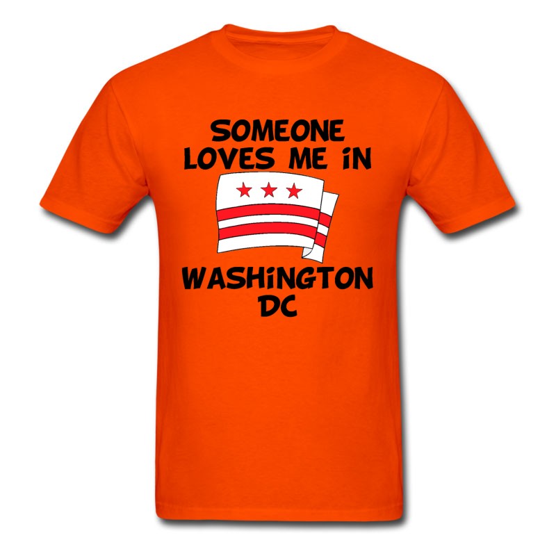 Men's Someone In Washington DC Loves Me T-Shirt