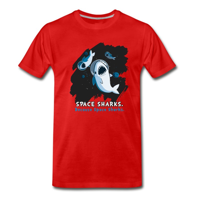 Men's Space Sharks T-Shirt