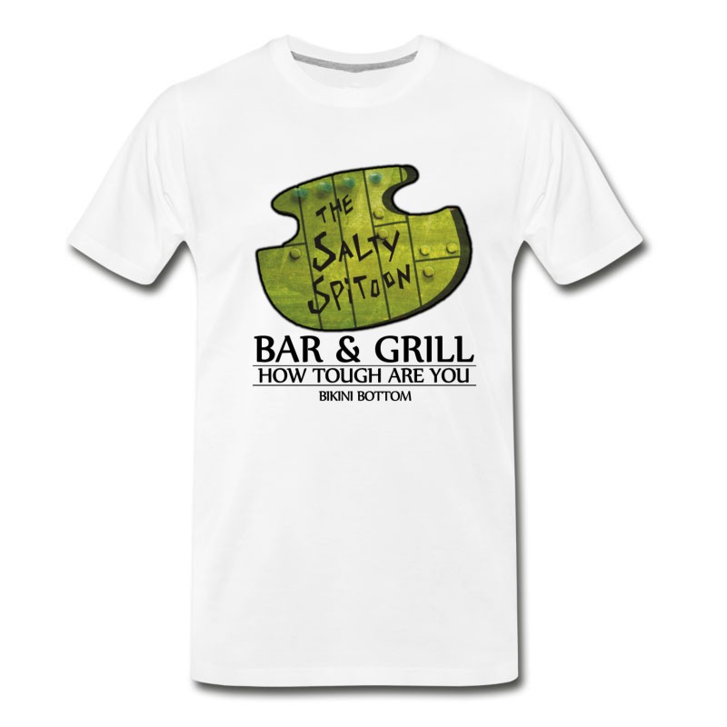 Men's Spongebob Salty Spitoon T-Shirt