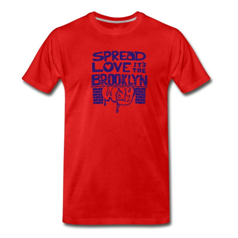 Men's Spread Love The Brooklyn Way T-Shirt