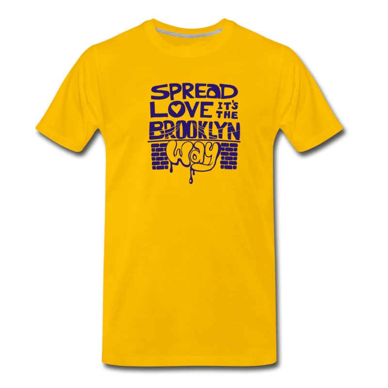 Men's Spread Love The Brooklyn Way T-Shirt