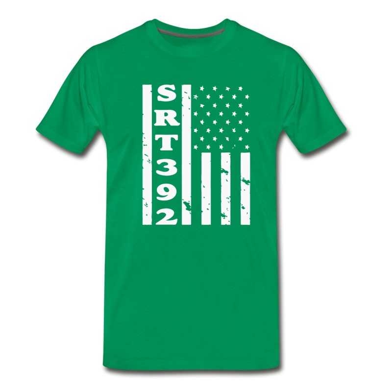 Men's SRT392 AMERICAN FLAG T-Shirt