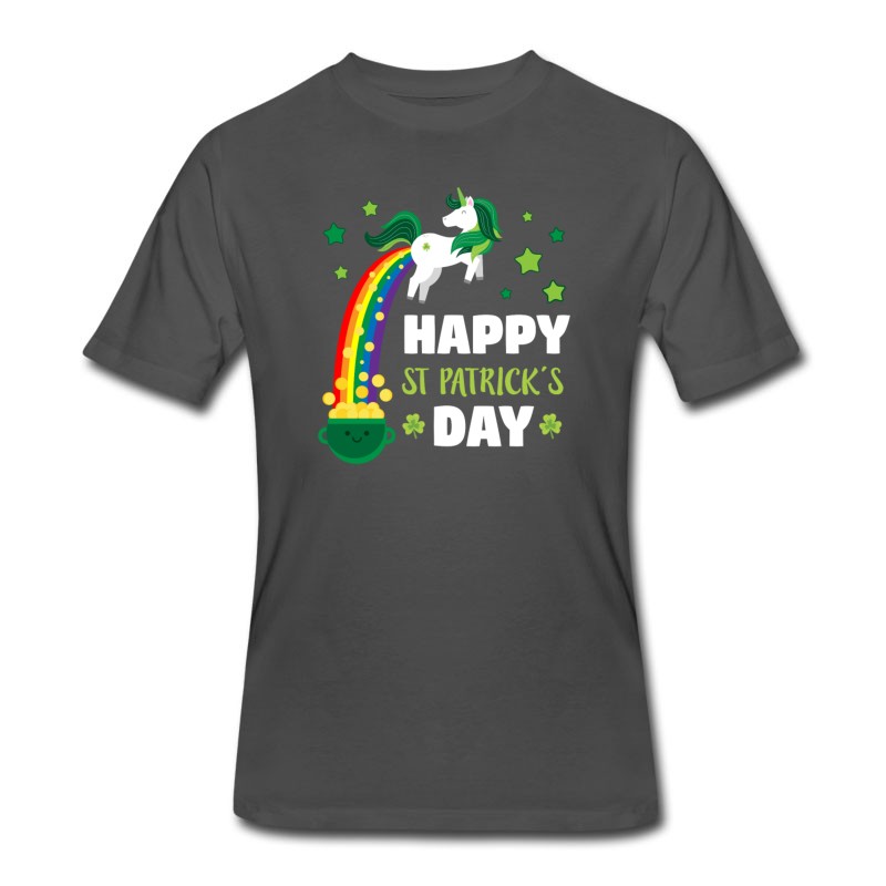 Men's St Patricks Day Shamrock Costume Funny Gift Beer T-Shirt