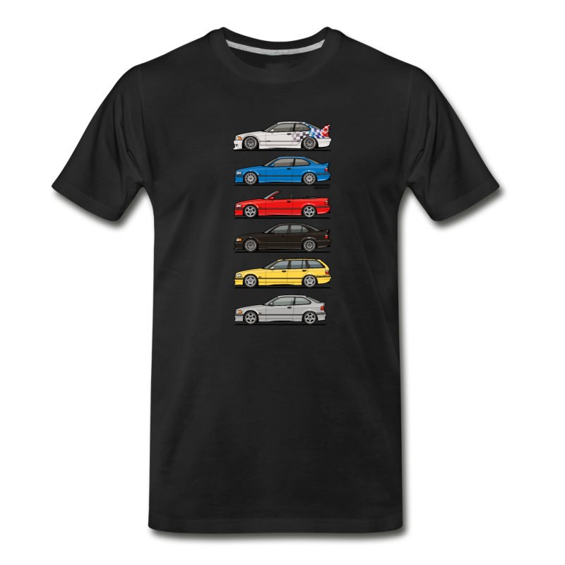 Men's Stack Of E36 Variants T-Shirt