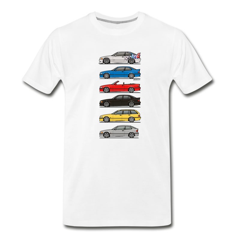 Men's Stack Of E36 Variants T-Shirt