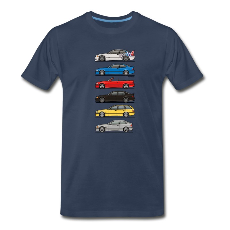 Men's Stack Of E36 Variants T-Shirt