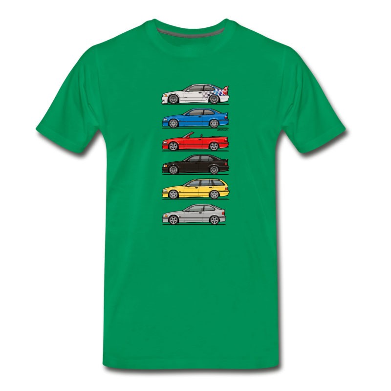 Men's Stack Of E36 Variants T-Shirt