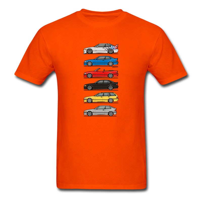 Men's Stack Of E36 Variants T-Shirt