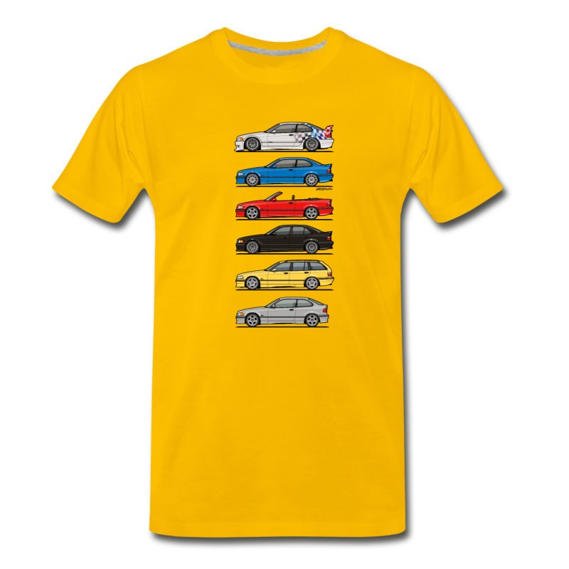 Men's Stack Of E36 Variants T-Shirt