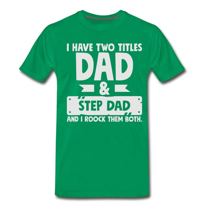 Men's Step Dad Rocks - Father's Day Gift Shirt T-Shirt